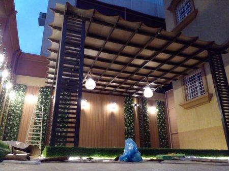مظلات وسواتر تنومه