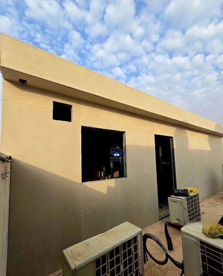 عمل غرف سمنت بورد وسندويش بنل وملاحق 