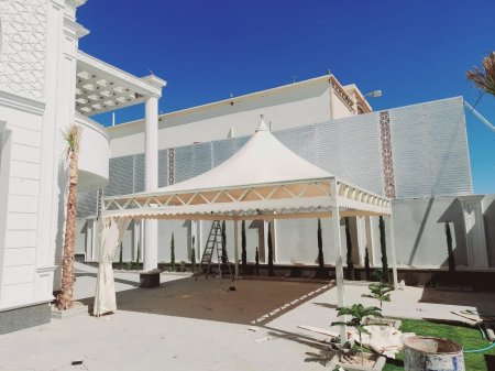 مظلات حدائق تركيب في احد رفيده